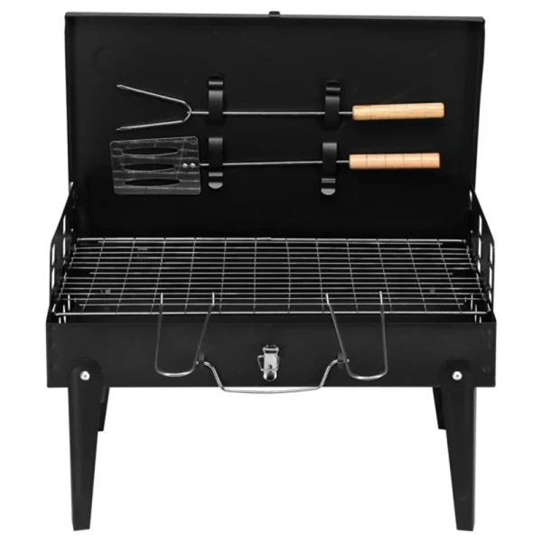 44*27*7cm Portable Square Charcoal Grill