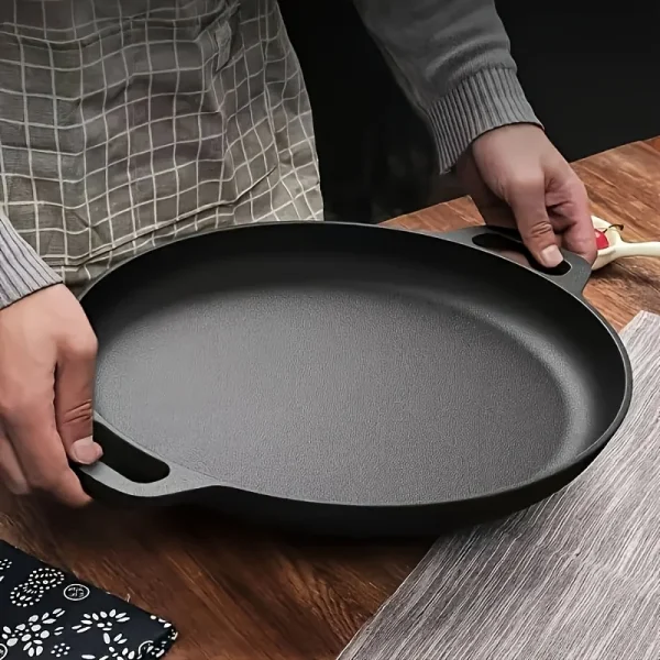 1 Multipurpose Cast Iron Pan - Nonstick Pan